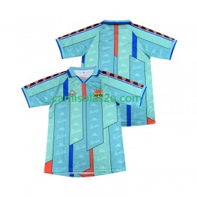 Camisolas de futebol FC Barcelona Retro Equipamento Alternativa 1996 1997 Manga Curta